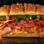 Pepperjack Honey Ham Sandwich
