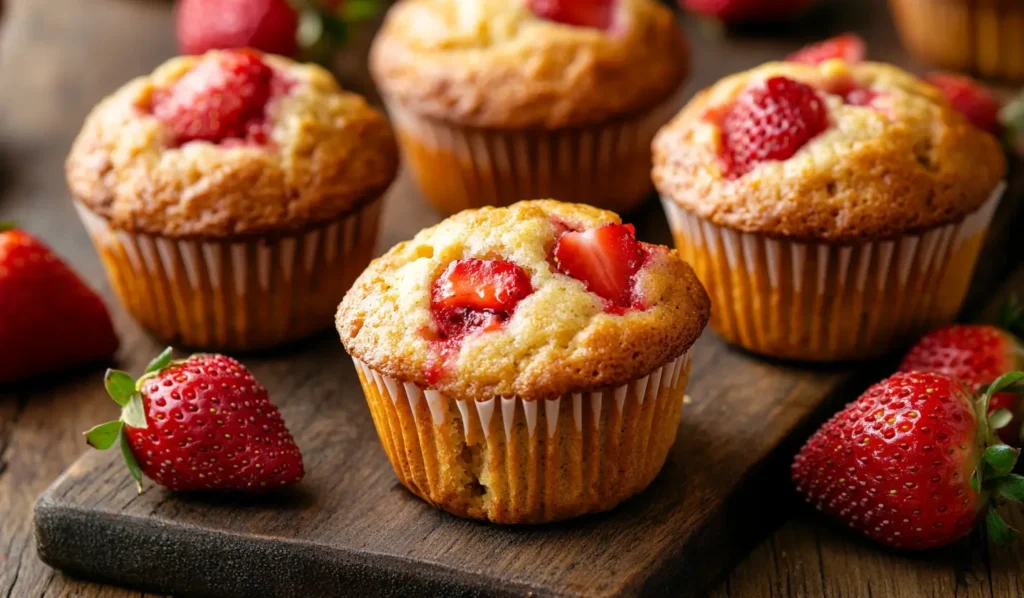 strawberry muffin recipe